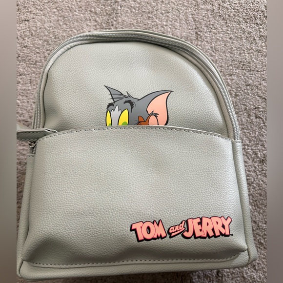 Danielle Nicole Gray Tom and Jerry Backpack - Picture 1 of 3